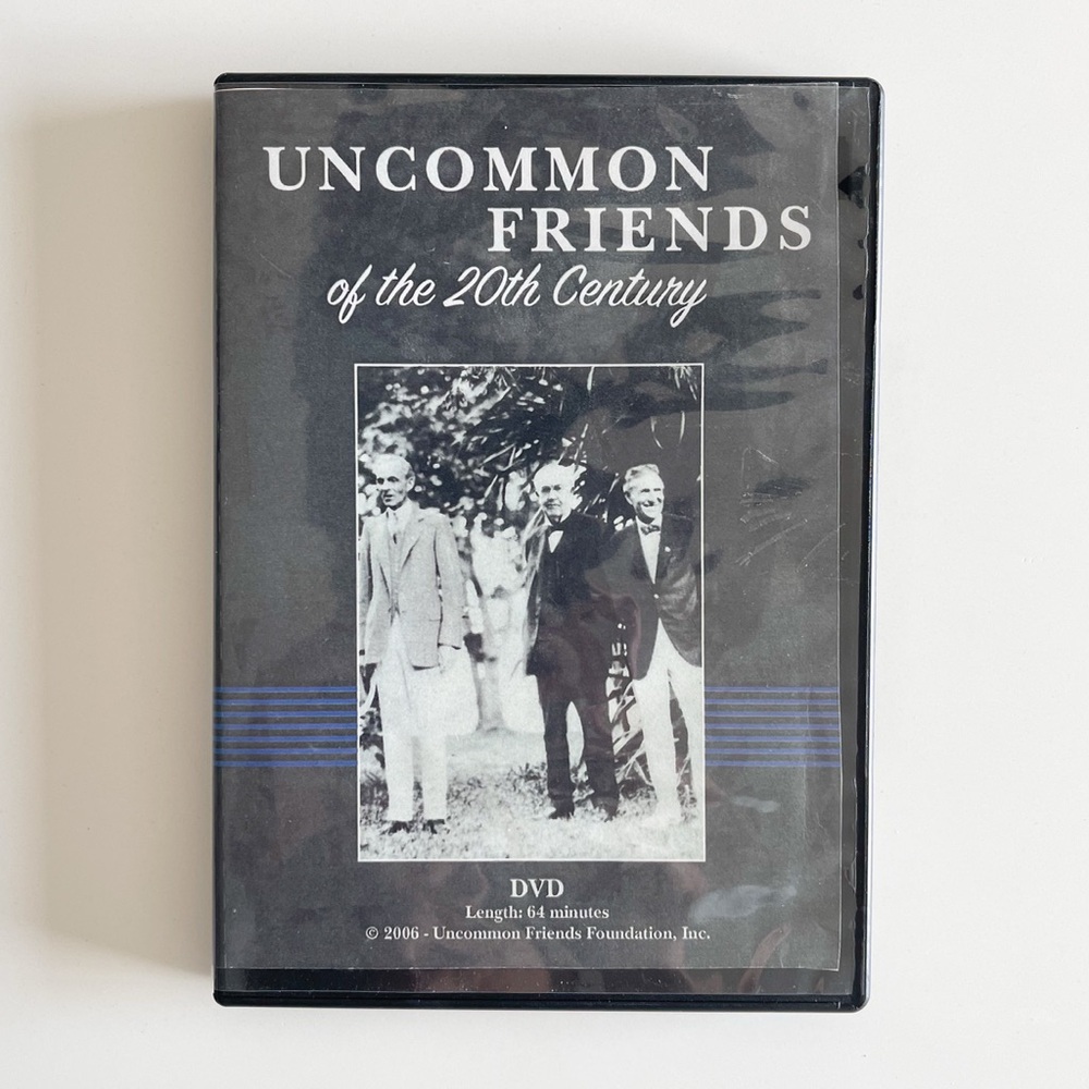 Uncommon Friends of the 20th Century DVD Burroughs Foundation Thomas Edison